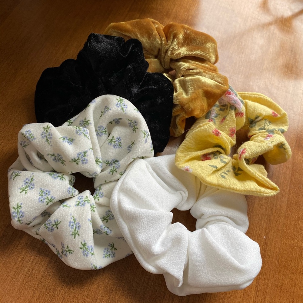 Homemade, Unique Scrunchie bundle
